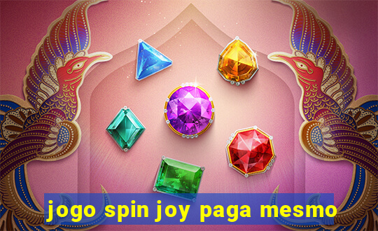 jogo spin joy paga mesmo