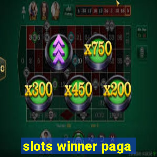 slots winner paga