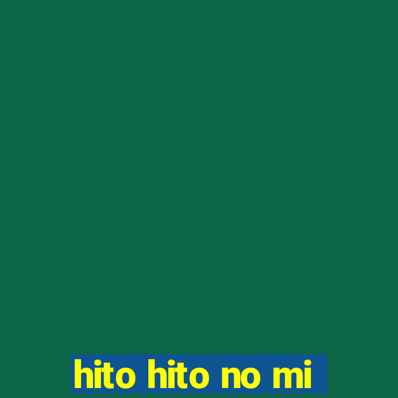 hito hito no mi