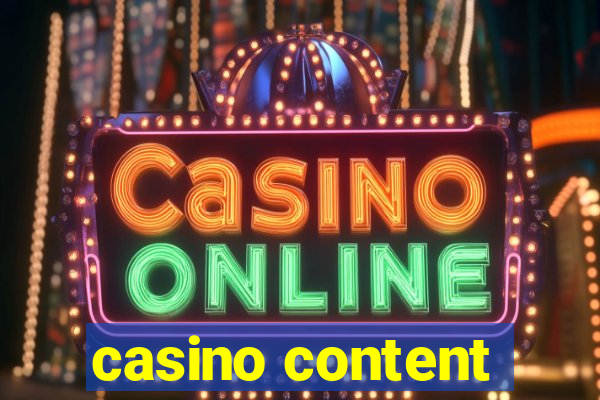 casino content