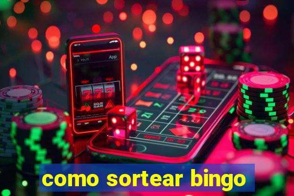 como sortear bingo