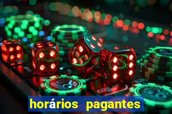 horários pagantes slots pg