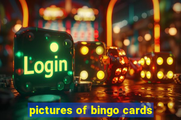 pictures of bingo cards