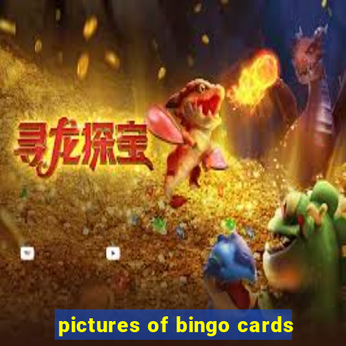 pictures of bingo cards