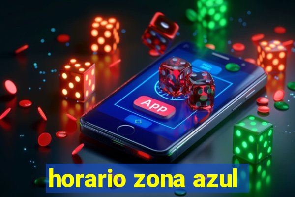 horario zona azul