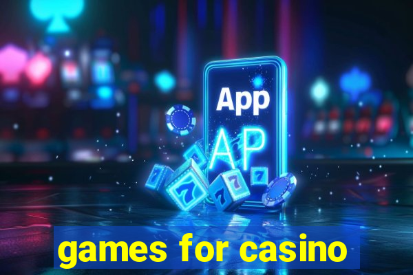 games for casino