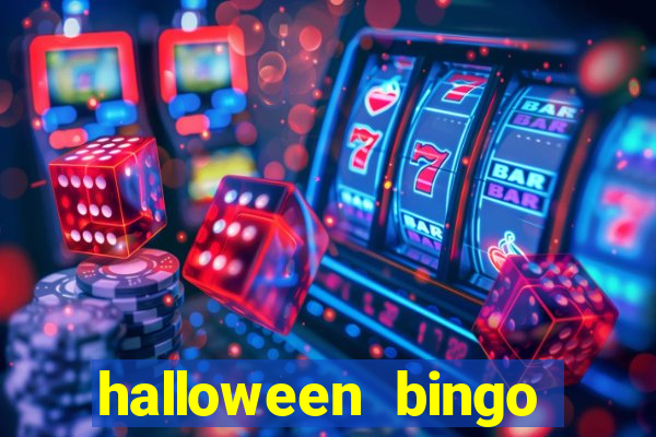 halloween bingo cards with numbers