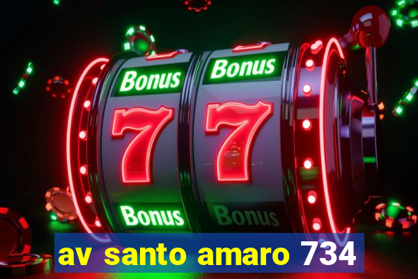 av santo amaro 734