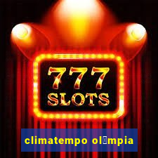 climatempo ol铆mpia