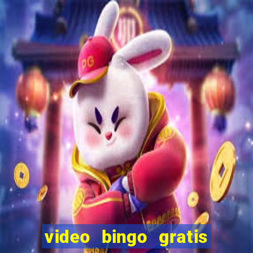 video bingo gratis para brincar