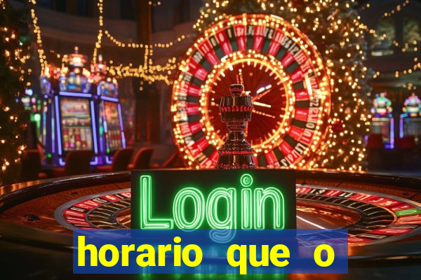 horario que o fortune mouse paga