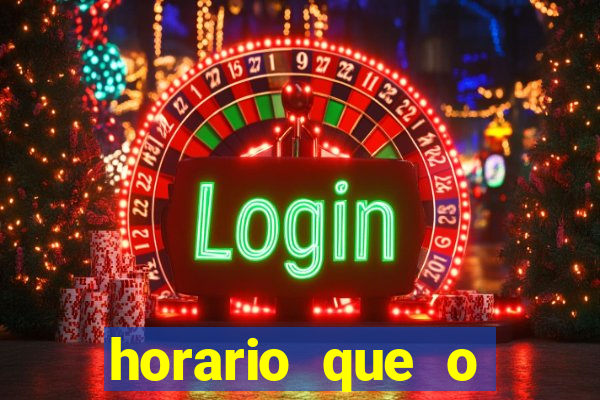 horario que o fortune mouse paga