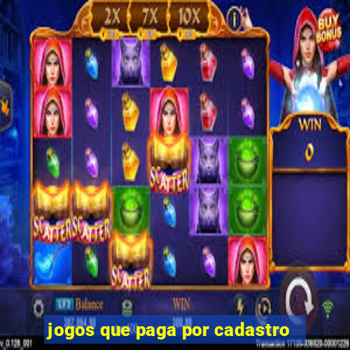 jogos que paga por cadastro