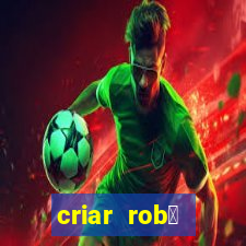 criar rob么 football studio