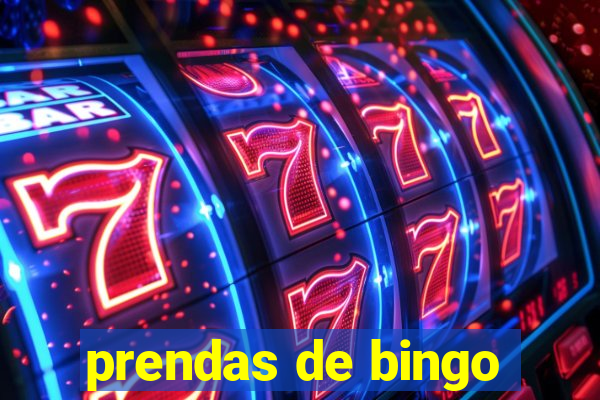 prendas de bingo