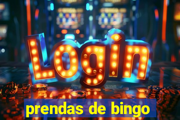 prendas de bingo