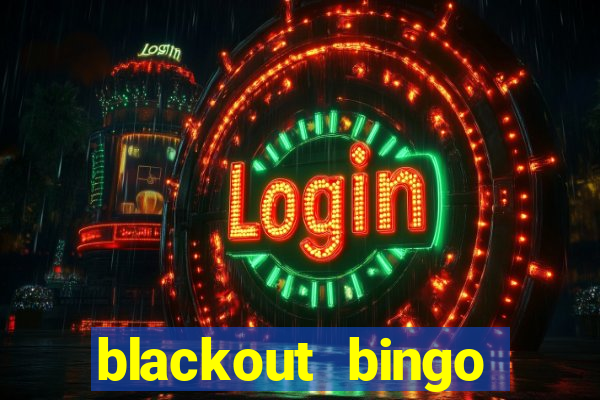 blackout bingo promo code