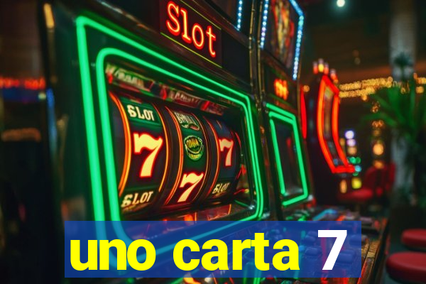 uno carta 7