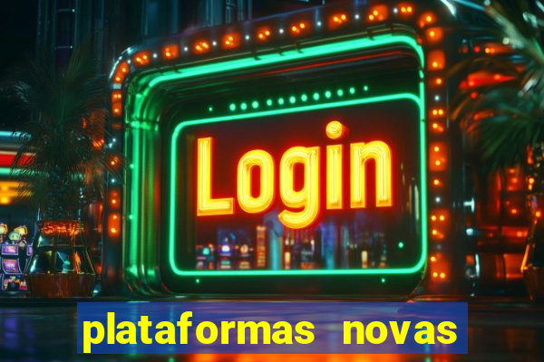 plataformas novas com bonus de cadastro