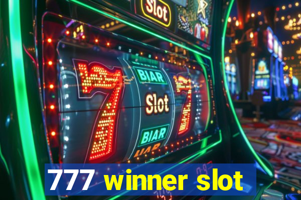 777 winner slot