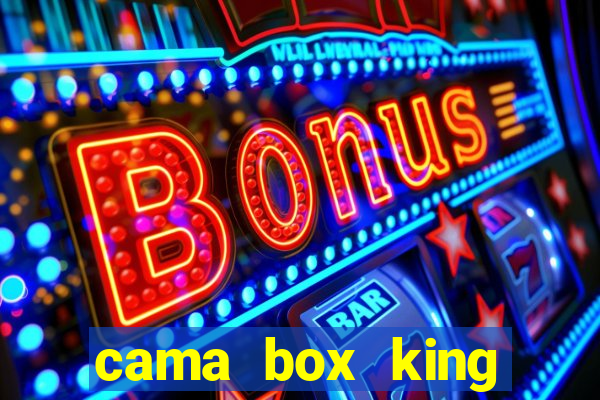 cama box king casas bahia