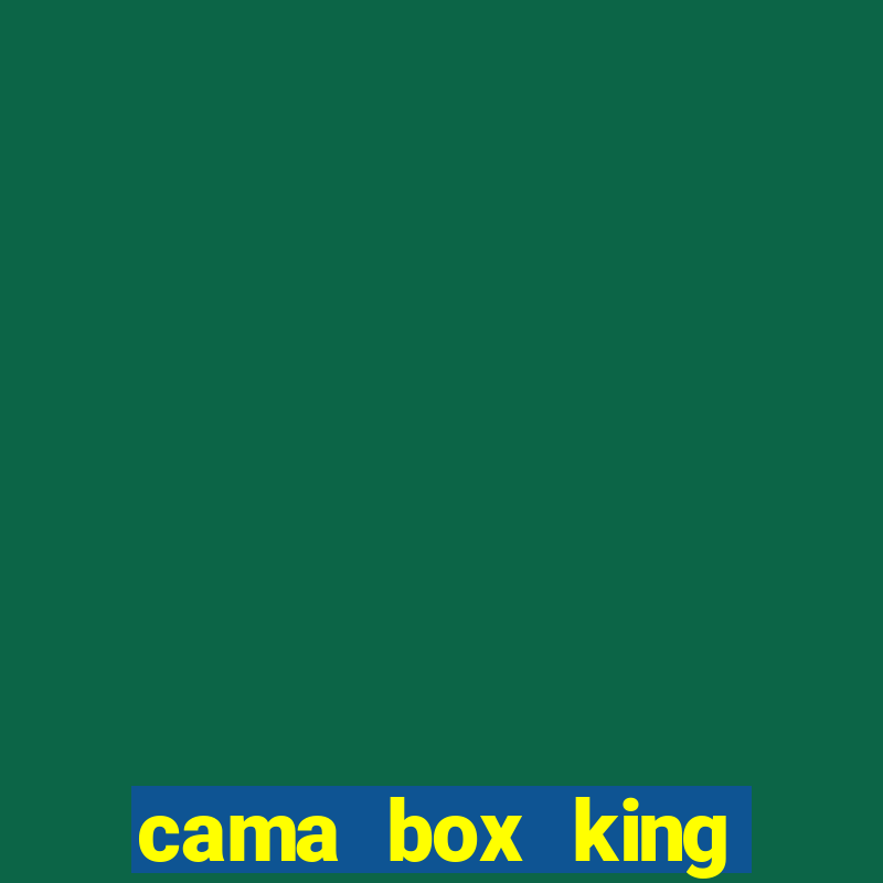 cama box king casas bahia