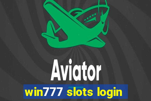 win777 slots login