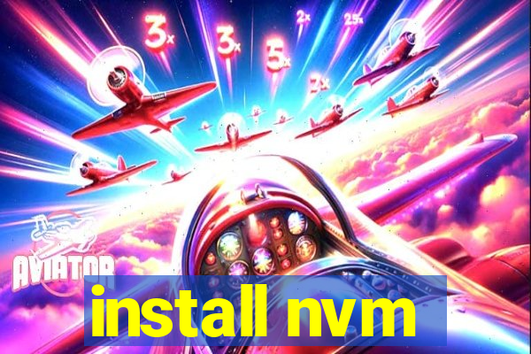 install nvm