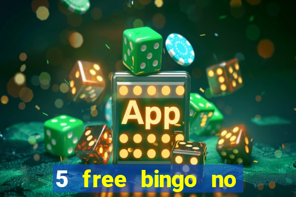 5 free bingo no deposit required