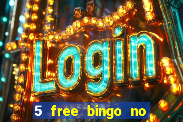 5 free bingo no deposit required