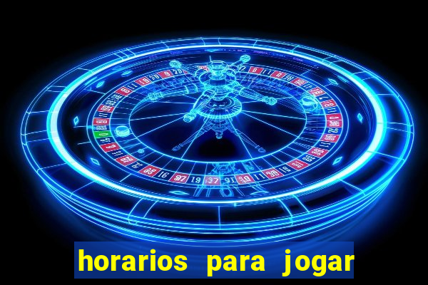 horarios para jogar no fortune dragon