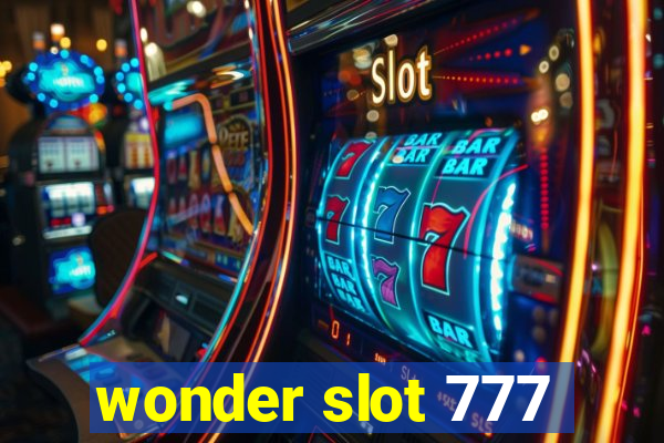 wonder slot 777