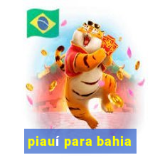 piauí para bahia