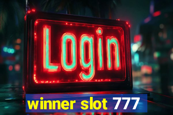 winner slot 777