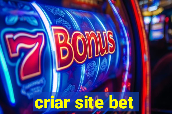 criar site bet