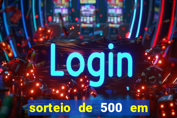 sorteio de 500 em cash toda segunda feira novibet como funciona