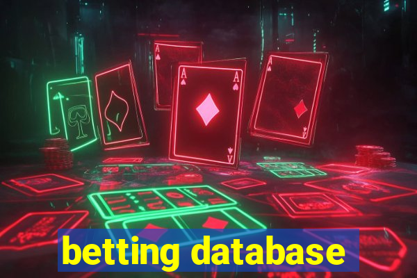 betting database