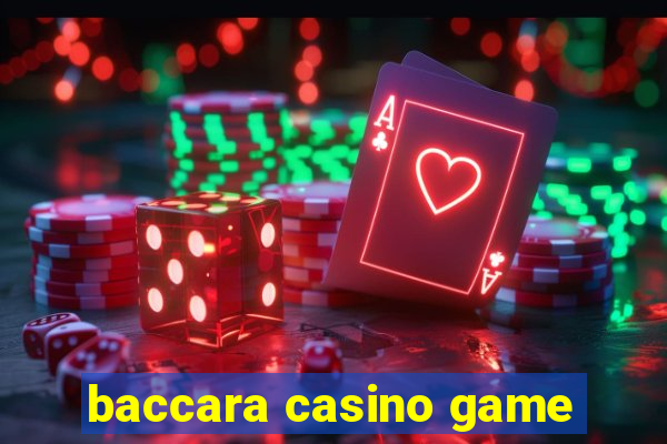 baccara casino game