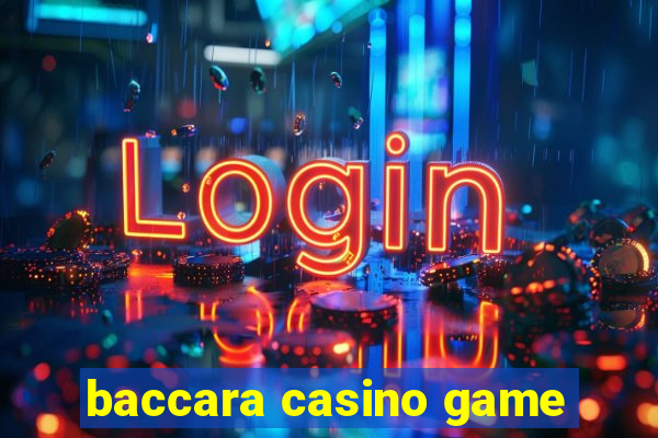 baccara casino game