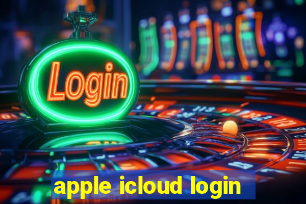 apple icloud login