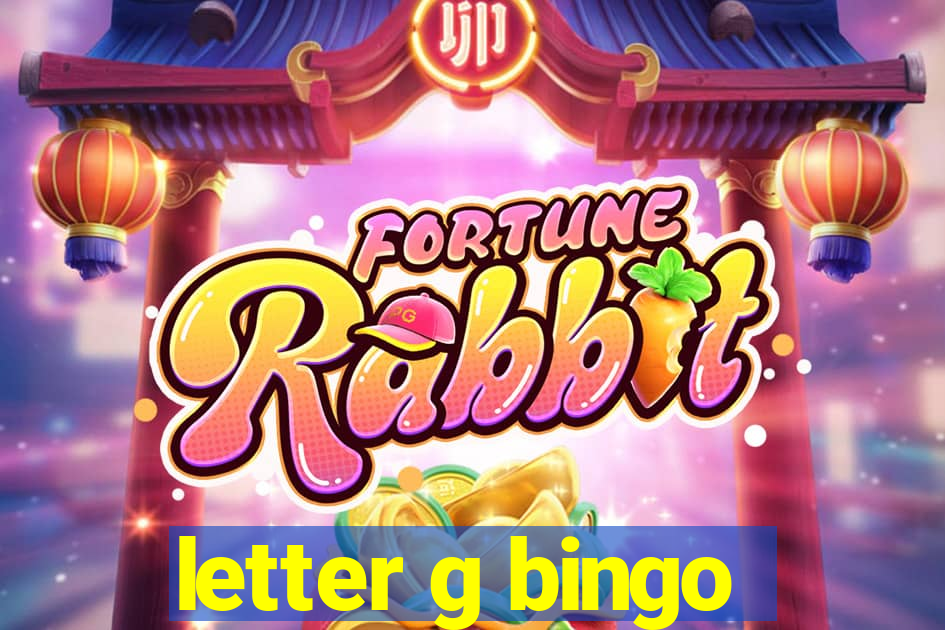 letter g bingo