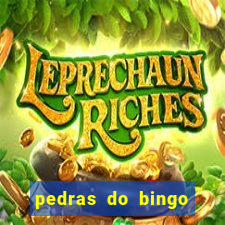 pedras do bingo para imprimir