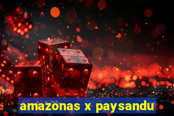 amazonas x paysandu