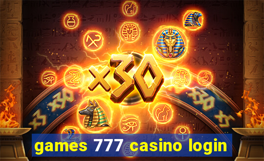 games 777 casino login