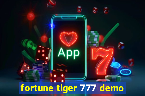 fortune tiger 777 demo