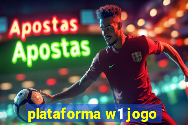 plataforma w1 jogo