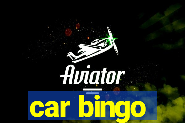 car bingo