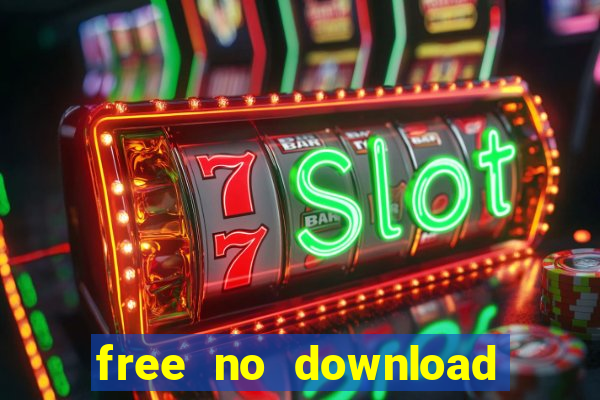 free no download slots games