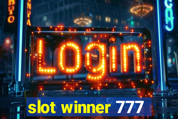 slot winner 777