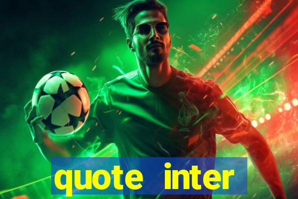 quote inter passaggio turno